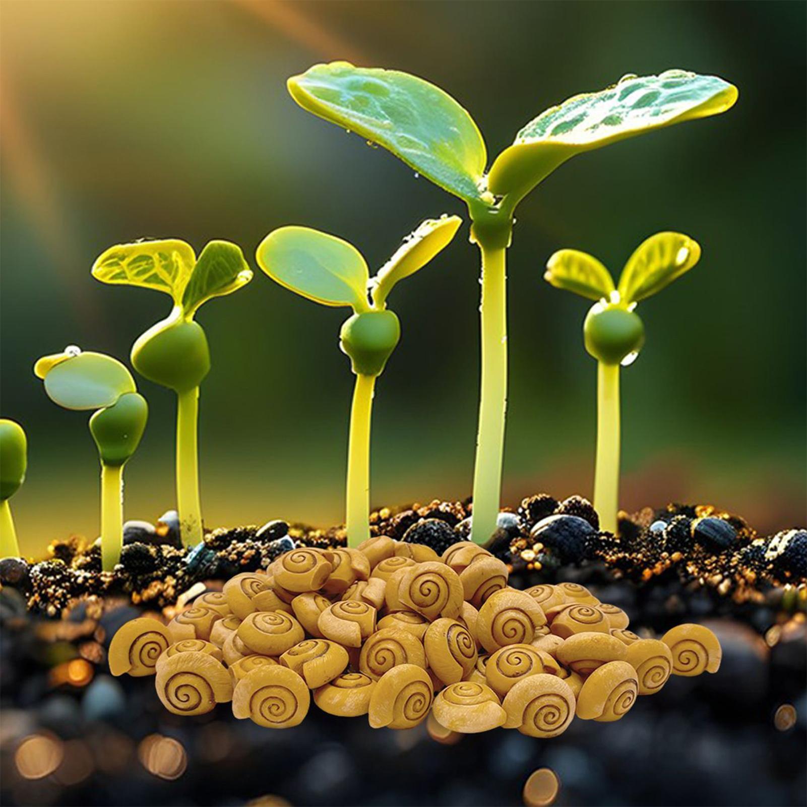 Resin Snail Shell Statue 20 Pieces Small Snail Shell Decor Collectible Toy for Desk Pathway Driveway garden Farm Offices Patio China Mainland