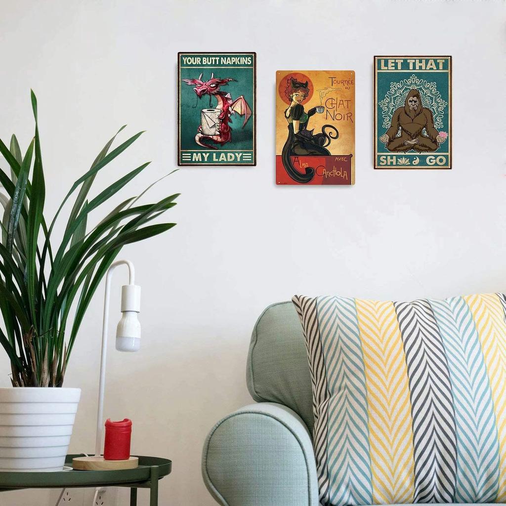 Metal Tin Sign Everything Will Kill You So Choose Something Fun Vintage Western Cowboy Poster Club Entertainment Bar Man Cave Living Room Bathroom