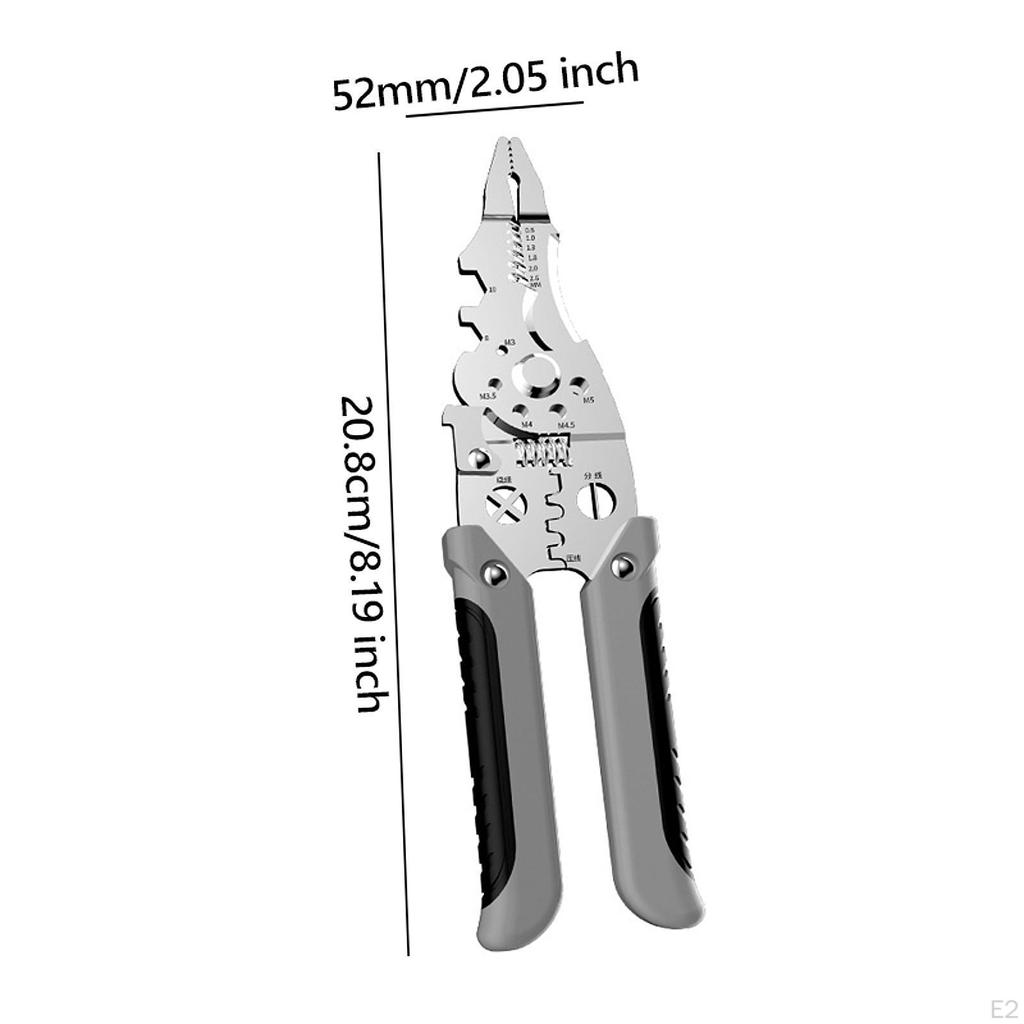 28 In 1 Wire Stripper Plier,Wire Crimper Professional Cutter Crimping Tool for Breaking