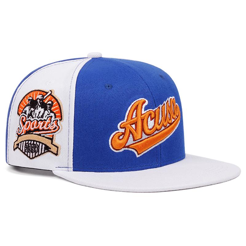 

Fashion Creative New Flat Edge Baseball Hat Acusa Embroidered Outdoor Leisure Daily Sunshade Hat Street Hip Hop Hat Unisex