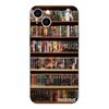 Black Tpu Case For Samsung Galaxy S6 S7 S8 S9 Plus Back Cover Books