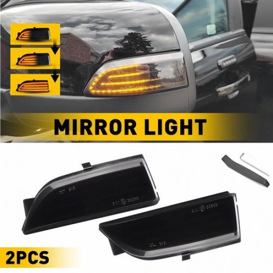 For -23 Ranger Ford Lariat Sequential LED Side Mirror Signal Turn Lights 2X