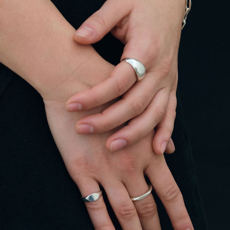 Another Layer Little Signet Ring (silver925)