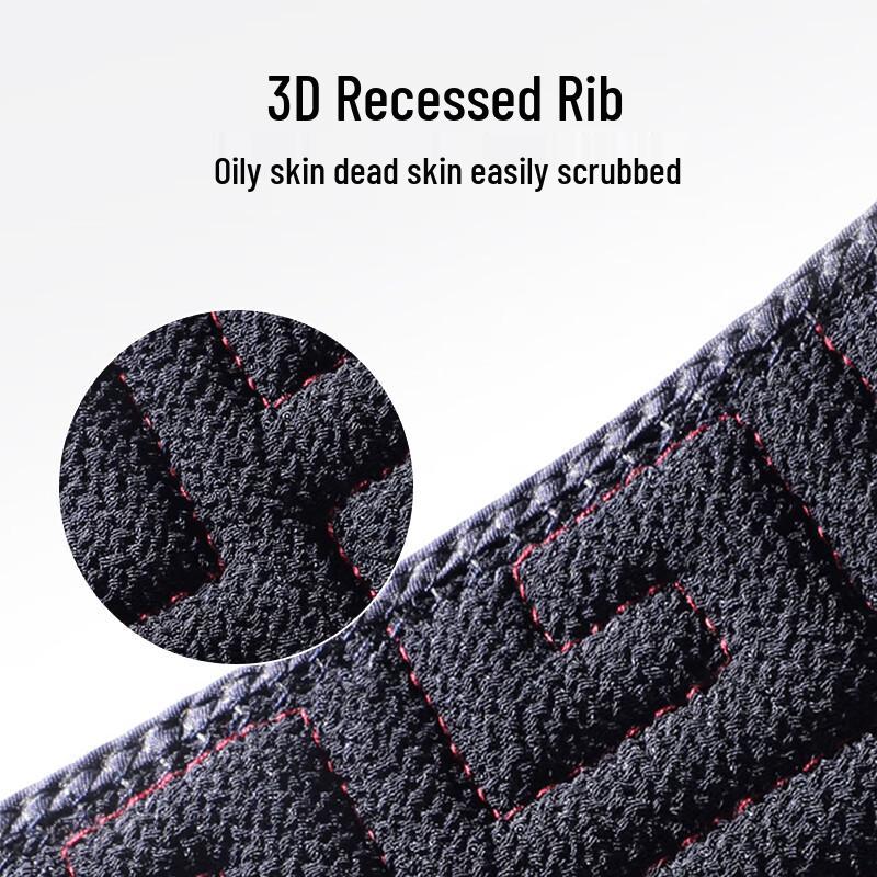 Men's Bath Scrub Towel & Accessories Set