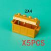 City Building Blocks Accessories Figures Cash Dollar Bills Gold Silver Coins Brick Treasure Chest Ore DIY Gift Toy X015 Safe Box