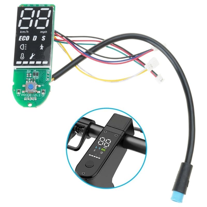Intelligent Electric Scooter Control Panel Dashboard Display for Ensuring Safe and Reliable Rides Enhances Riding Safety
