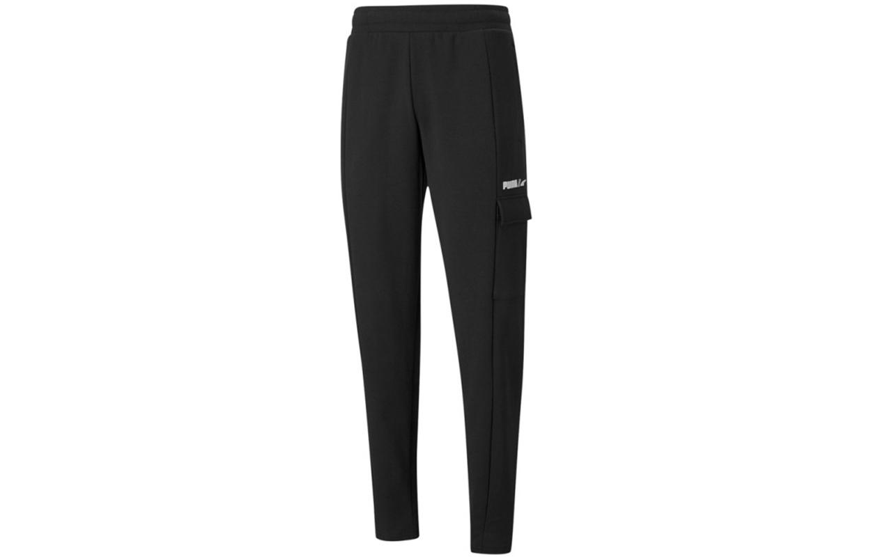 PUMA Winterized Side Pocket Fleece Lined Thermal Knitted Sweatpants Men s Black 846550-01 S