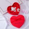 Heart-Shaped Soap Rose Gift Box for Valentine's Day and Christmas