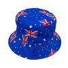 Bucket Hat Plus Size Patch Double-Sided Wear Polyacetic Fiber Thick Premium Gothic Running Custom National Flag Bucket Hat