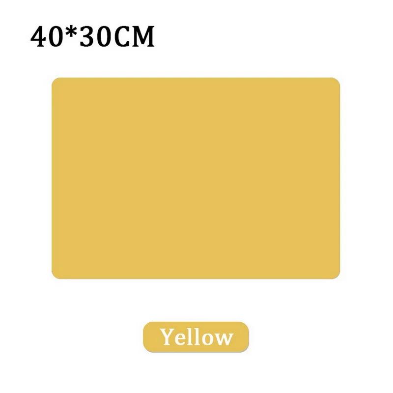 Silicone Pad Waterproof Placemat Table Mat Heat Insulation Countertop Protector Pad Anti-Skidding Washable Resin Pad For Kitchen