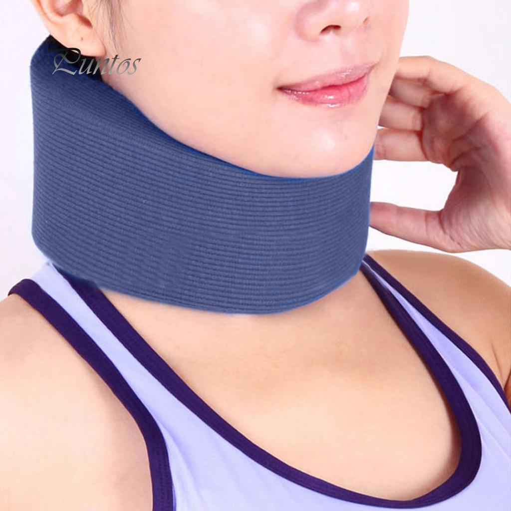 Health Caring Cervical Collar Neck Brace Pain Relief Traction Support Stretcher Sponge Therapy