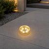 Yousheng Solar Deck Light, Outdoor Solar Step Light, Waterproof LED Solar Light for Outdoor Stairs Garden Patio Yard