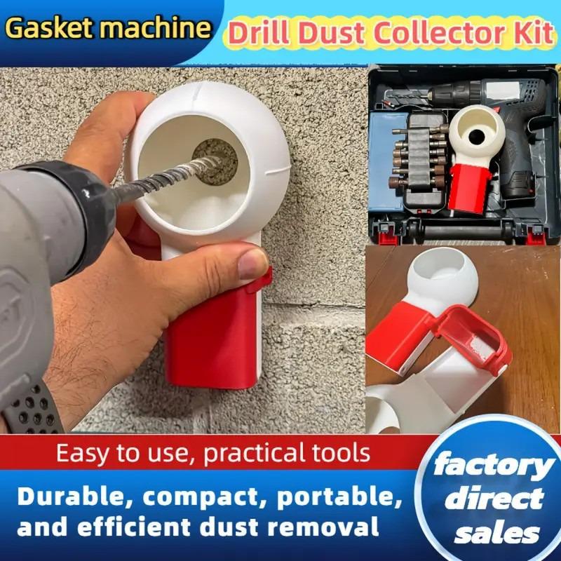 Reusable Drill Dust Collector & Guide