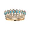Men's Golden King's Crown Headwear Adult Birthday Crown Halloween Stage Opera Performance Unisex