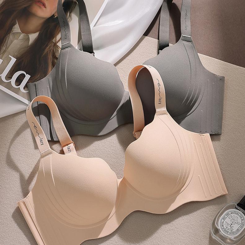 Large Size Adjustable Bra for Women Seamless Gathering Seamless Bra Top Support Anti Sagging Bra No Steel Ring Bra