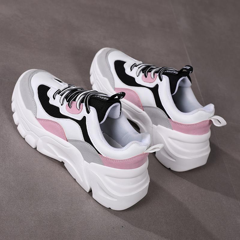 Fashion Women's Sports Shoes Top Selling Breathable Fashion Lace Up Versatile Low Top Casual Shoes Elevated Versatile Casual Shoes