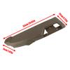 39802011 Auto Sitz Linke Seite Schalterpanel Verkleidung Abdeckung Für Volvo S60 S80 V70 XC70 XC90 Sitzschienen Außenabdeckung Verkleidung Auto Zubehör