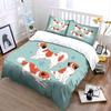 Cute Cartoon Dogs with Stars Bedding Duvet Cover Set Duvet Cover Pillowcases  (1*Duvet Cover 2*Pillowcases, without duvet insert)