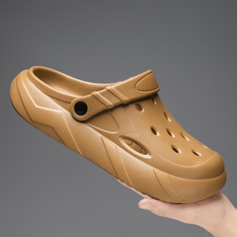Summer Comfortable Men'S Garden Clogs Breathable Eva Injection Shoes Casual Sandal Woman Beach Slippers Water Shoes Light