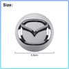 For Mazda 6 3 CX5 5 2 323 CX7 Demio Atenza Axela MX30 CX30 CX3 CX9 RX8 RX7 56mm Car Emblem Tire Wheel Hub Cap Rim Covers Auto Decorate Accessories