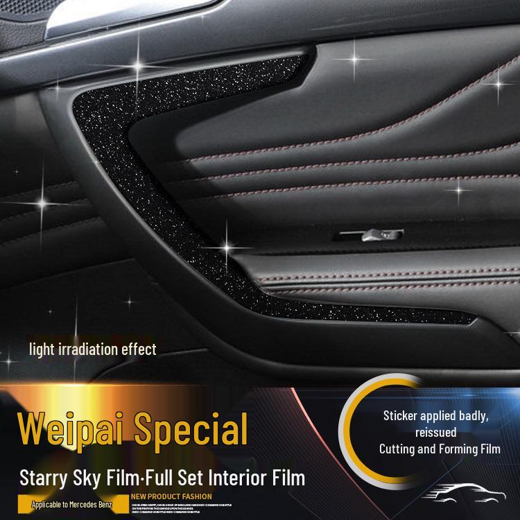 Starry Sky Glitter Film for WEY VV5/VV6/VV7S Interior Decoration
