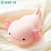 Nyhet Silikon Axolotl Nattlys Oppladbar Barnerom Sovelampe Berøringskontroll Nattlys for Babyrom Dekor