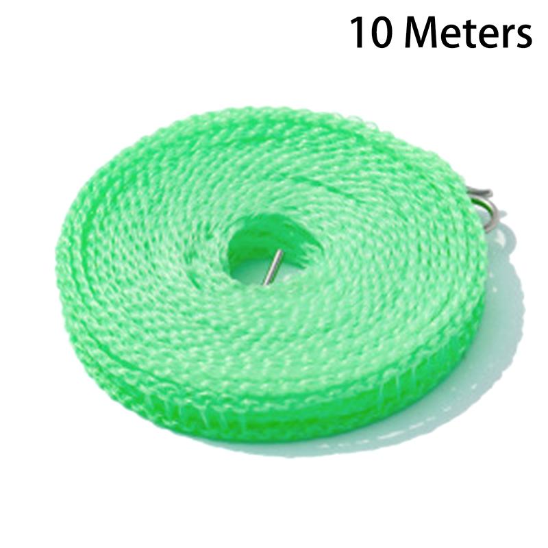 5/10M Portable Clotheslines Windproof Fence-Type Clothesline For Outdoor Indoor Home Travel Drying Rack Clothesline