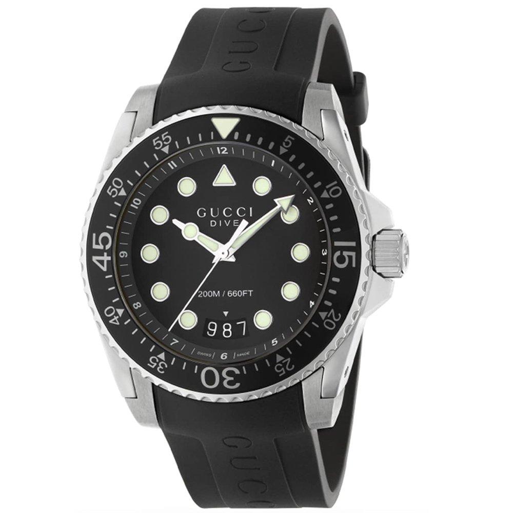 Gucci Orologio da uomo YA136204B Dive Nero