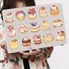 50 Cartoon Cute Sushi Hand Tent Doodle Stickers DIY Decorative Guitar Notebook Suitcase