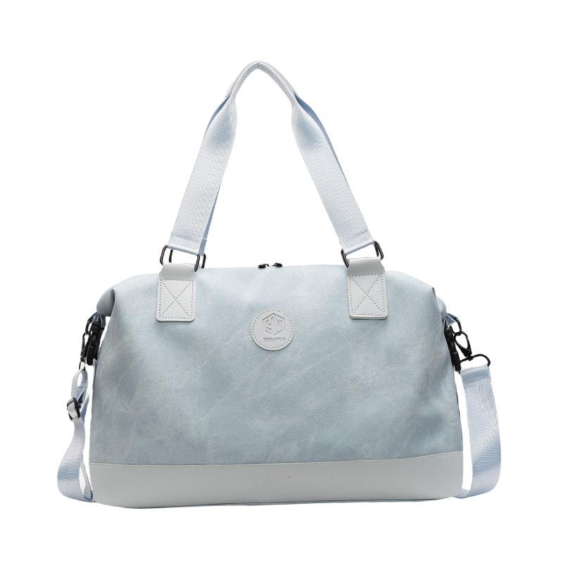 Short-distance travel bag women's new portable large-capacity light luggage storage bag simple casual business trip fitness bag