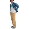 Vans Outdoor Casual Solid Color Lapel Single-Breasted Long Sleeve Jacket Men Jackets Blue VN0008FXCDX