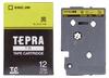 King Jim Tepra TR Tape Yellow Cartridge, 12mm, TC12Y,