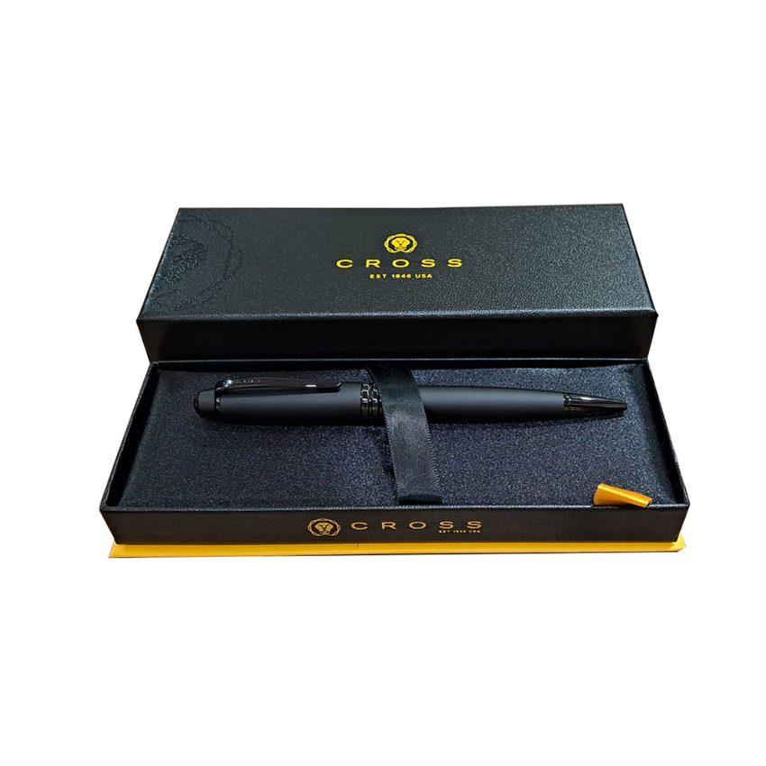 Cross Bailey Matte Black Lacquer Ballpoint Pen