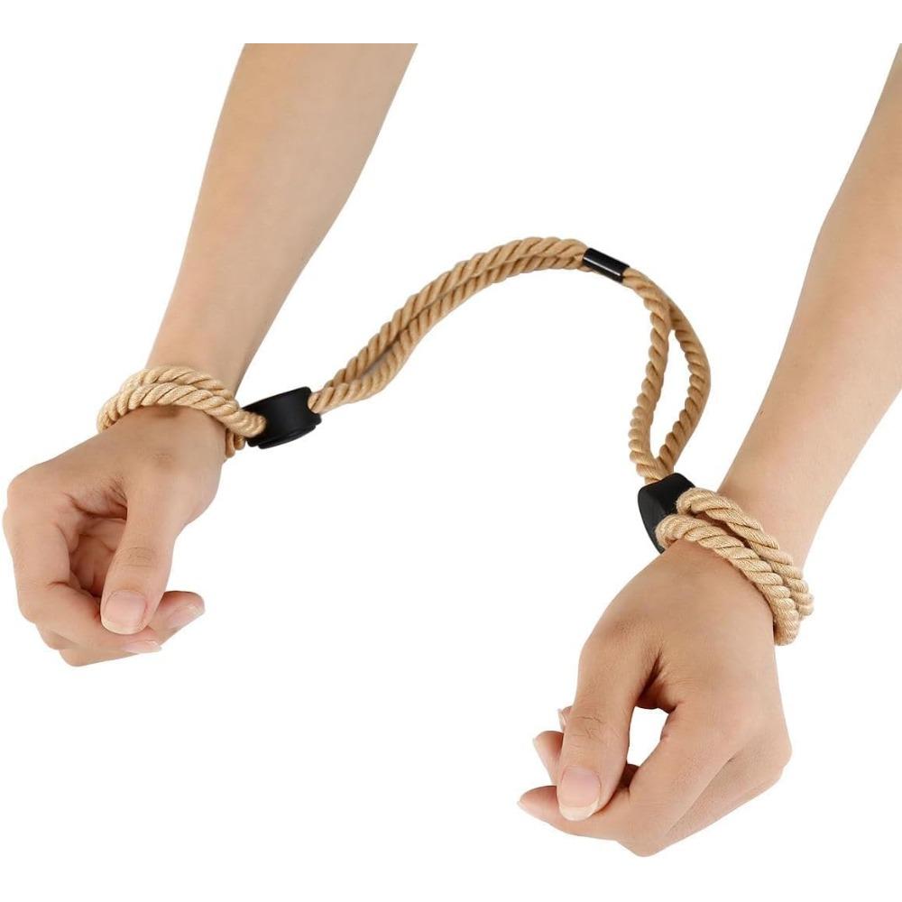 Adjustable Rope Bracelets, Anklets & Body Chains - Non-Piercing Cool Handcuff Design - Gift for Women