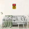 Waterproof Retro Metal Fart Zone W-Warning Sign - Tin Wall Art For Home, Bathroom, Bar & Garage Decor With Easy-Hang Design