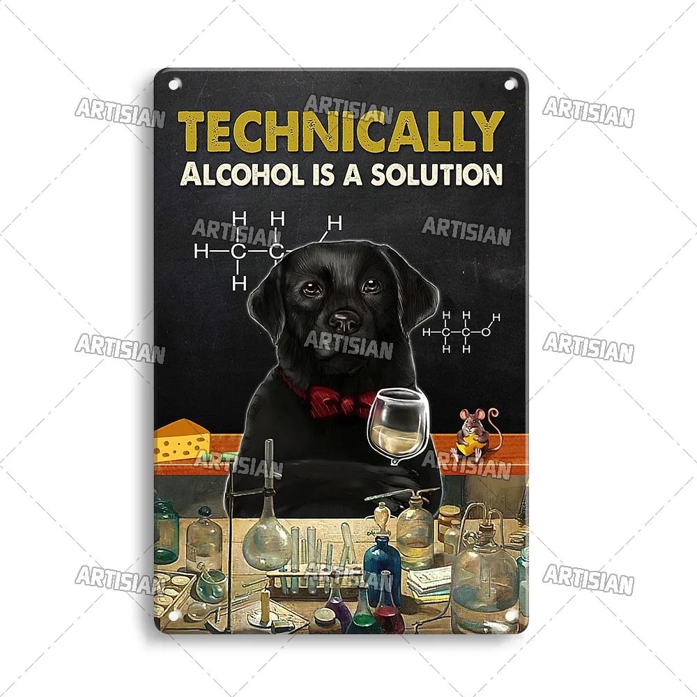 

Artisian Dog Retro Metal Plate Pet Tin Poster Funny Decorative Plaque Wall Decor Garage Bar Pub Club Hotel Kitchen Home Man Cave 20x30cm（7.8x11.8inch）