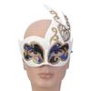 Masquerade Eyemask Halloween Eyemask Masquerade Half Face Mask for Carnivals Halloween Masquerade Party Proms Women Men