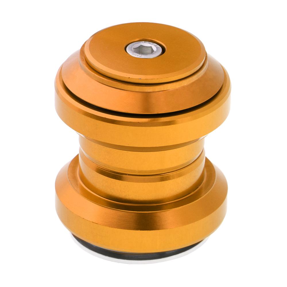 

Durable MTB 34mm Aluminum Zinc Zinc Alloy Sealed External With Top Cap Bicycle Headset Fixed Gear Bearing золотой