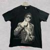 T-shirt Numérique Michael Jackson Unisexe 2xl Noir Mémorial Rip 1958 2009 Mode Vintage Étiré Unisexe Streetwear