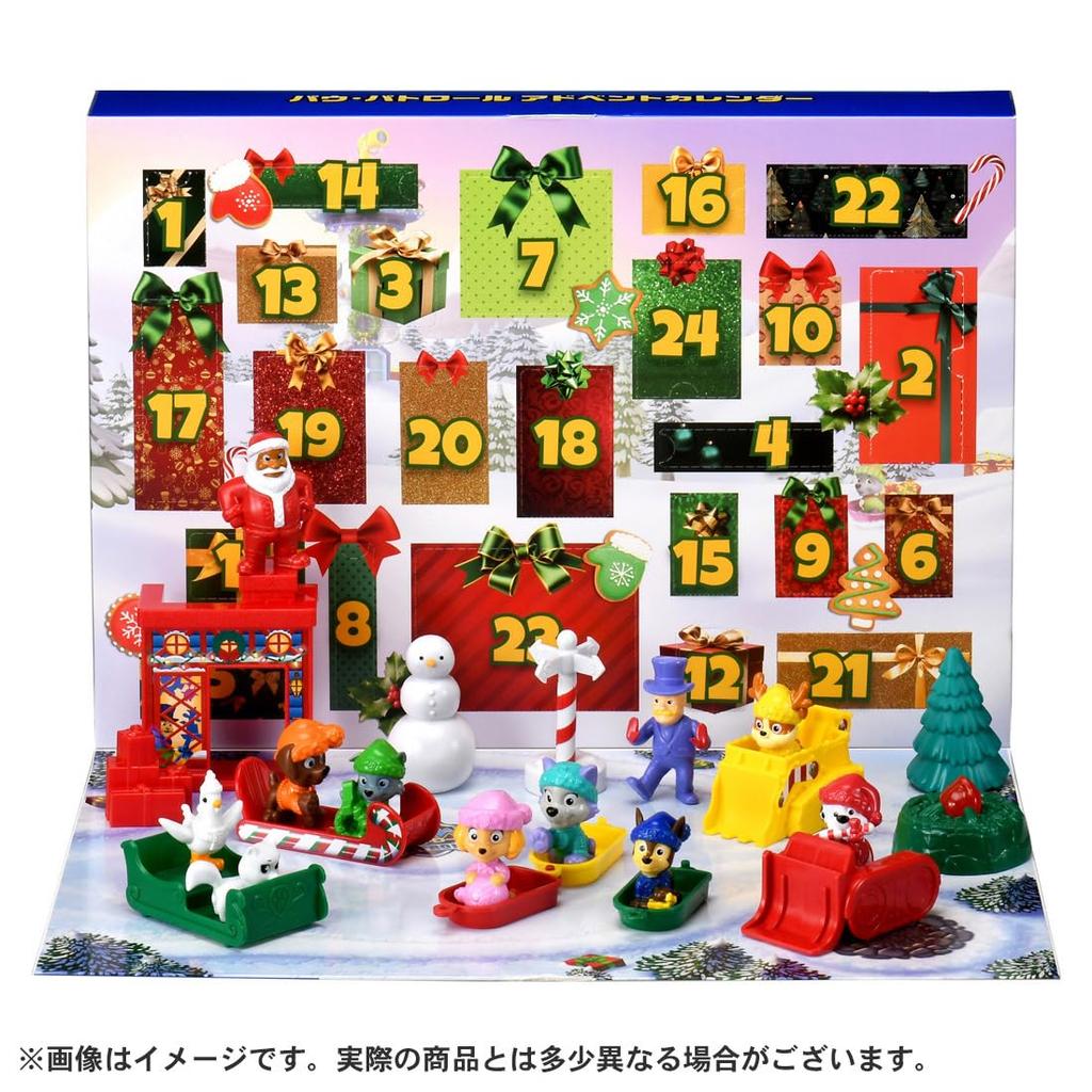 TAKARA TOMY Paw Patrol Advent Calendar 2025