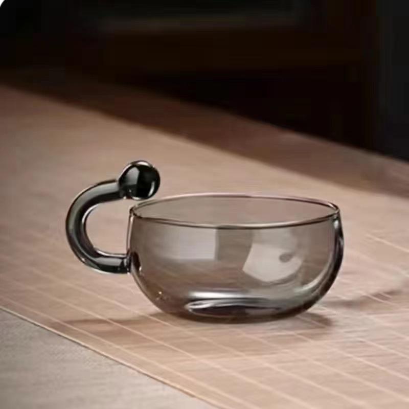 Mouse Tail Flower Teapot Set - English & Nordic Style Heat-Resistant Glass for Afternoon & Fruit Tea