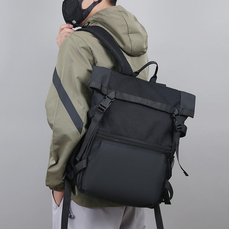 Schoolbag new large-capacity leisure schoolbag off-campus training wear-resistant backpack business travel waterproof commuter computer backpack