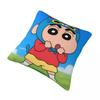 Decorative Pillowcase Crayon Shin-Chans Cartoon Anime Merchandise Seater Pillow Case Cover Square Style Multiple Sizes