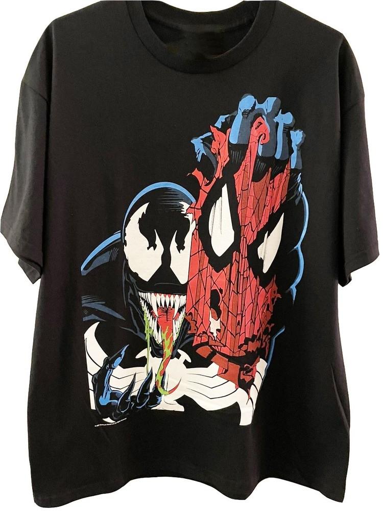 НОВЫЙ Marvel Peyote Удивительный Человек-Паук Гробница Веном Футболка S-5XL Репринт Унисекс Футболка XXXL