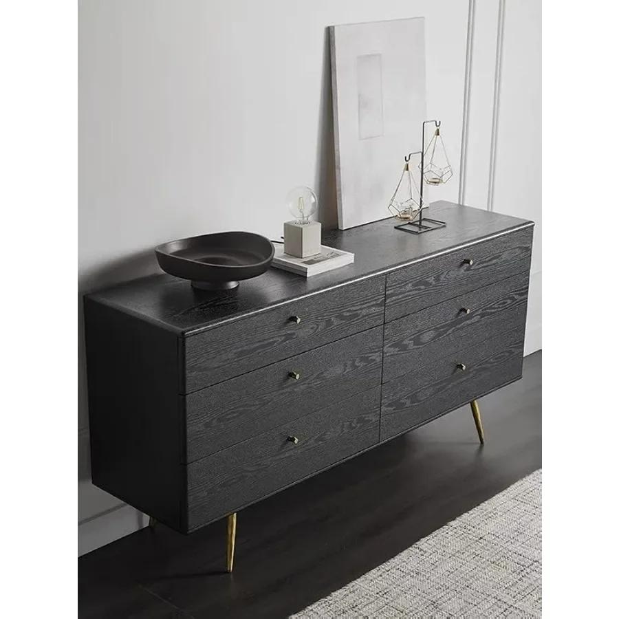 Black Wood Wallpaper Peel and Stick Film Contact Paper Self Adhesive Removable for Countertop Furniture Kitchen Cabinet Vinyl