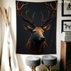 Deer Pattern Home Decor Tapestry, Wall Hanging, Decorative RV Wall Cloth.MGT0918280