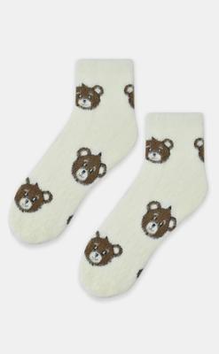 Noviti SB088 Meias femininas Teddy Bear 36-41 Noviti