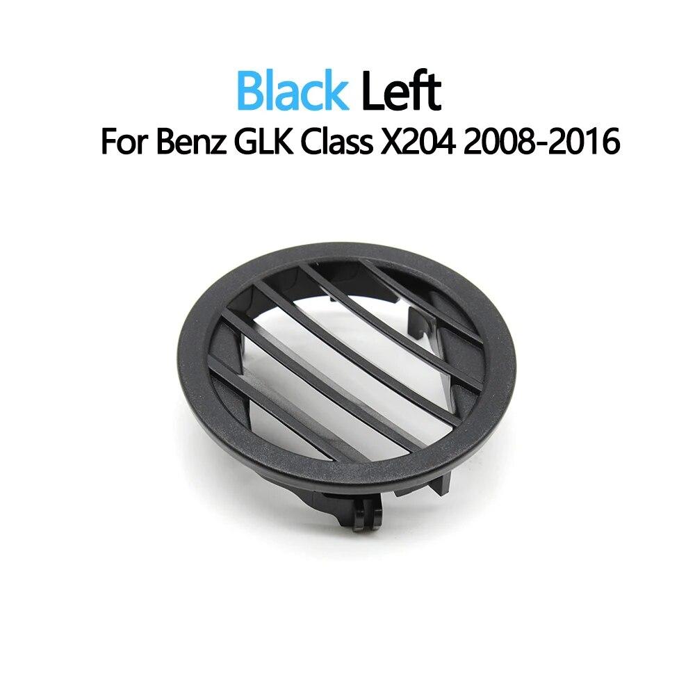 

Передняя панель автомобиля, кондиционер, вентиляционная решетка переменного тока, маленькая круглая крышка для Mercedes Benz X204 GLK Class W204 GLK260 GLK300 GLK350 Black Left
