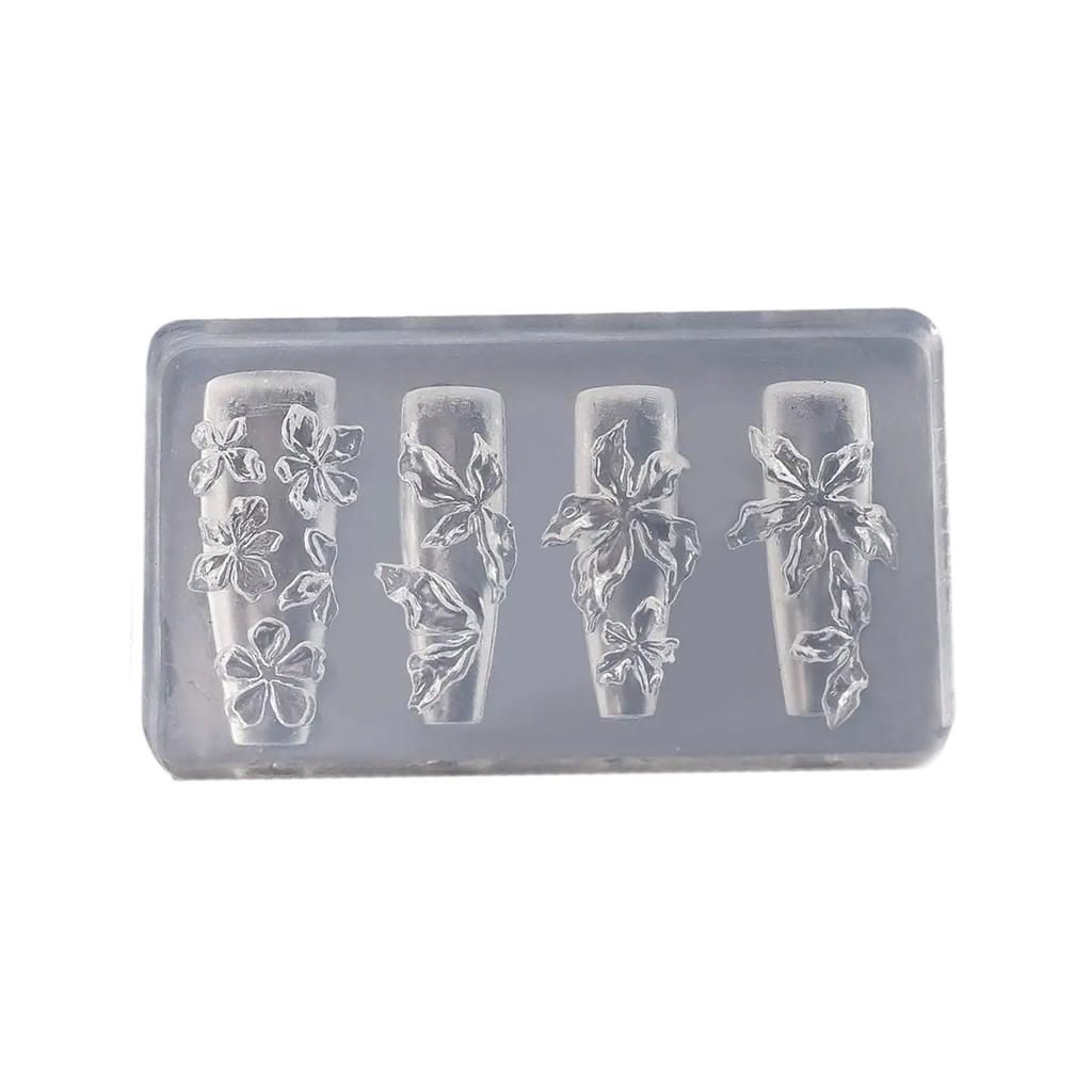 Elegant Bowknot Silicone Mould Set for Creating 3D Nail Art Earrings and Necklaces Crafting Tool Fashion Statement