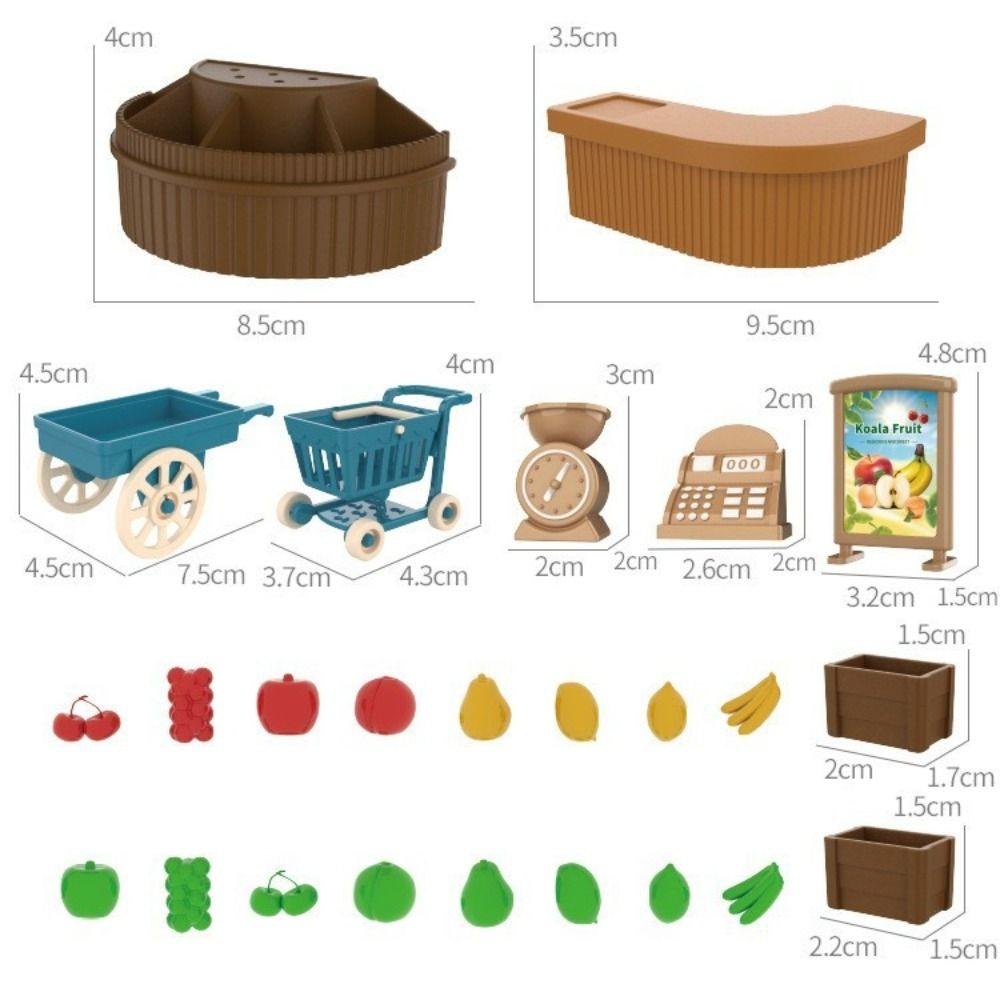 DIY Simulation Furniture Multi Style Micro Model Cartoon Miniature Furniture  Kids